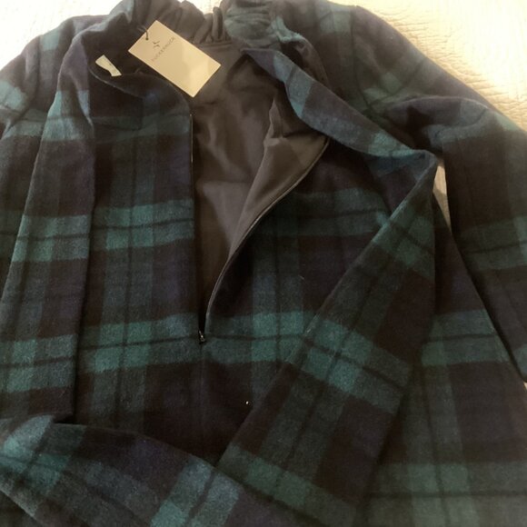 NWT Tuckernuck Blackwatch Plaid Faye Blouses Size XS - Picture 14 of 16